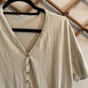 Sage Free People shirt